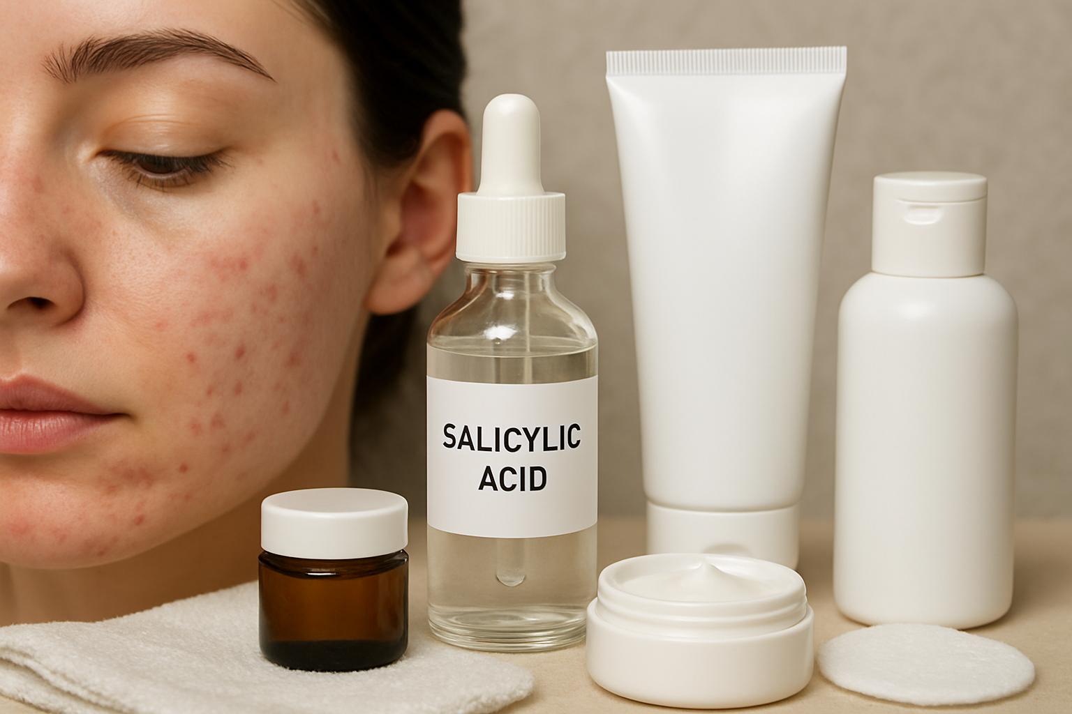 Rola kwasu salicylowego w pielęgnacji cery tłustej i trądzikowej. Plan rutyny pielęgnacyjnej dla różnych budżetów Rola kwasu salicylowego w pielęgnacji cery tłustej i trądzikowej. Plan rutyny pielęgnacyjnej dla różnych budżetów